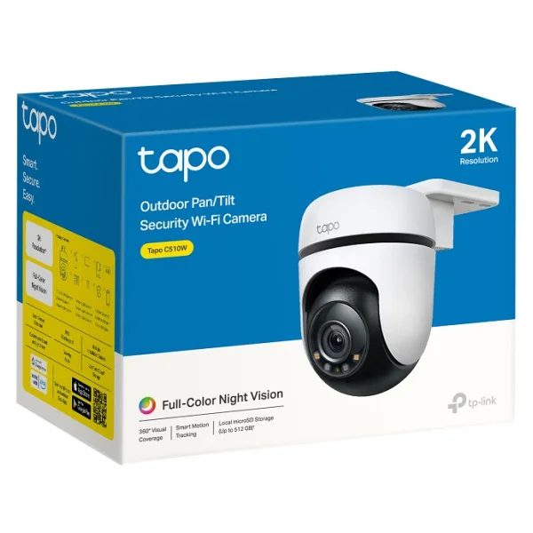 Tp-Link Tapo C510w 2k Ip Wi-Fi Güvenlik Kamerası - Görsel 10