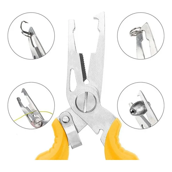 Bauer Balıkçı Pensesi - Sarı (Kitlenebilir Model) - Görsel 2