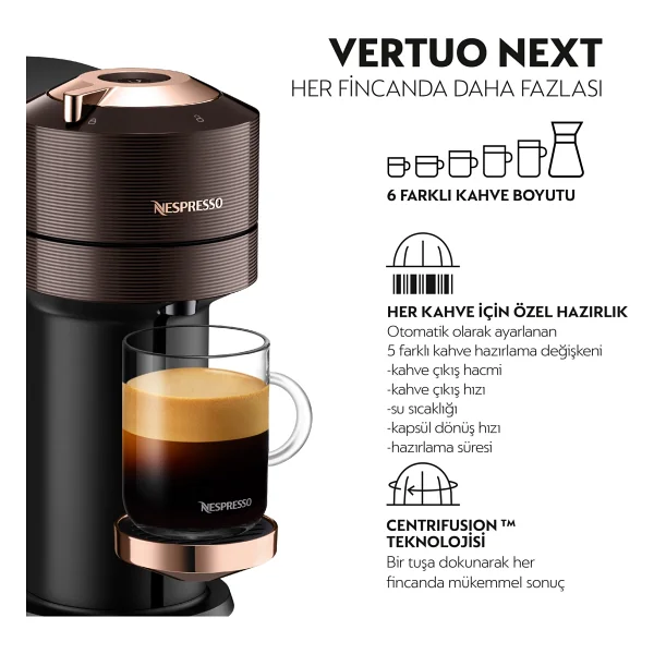 Nespresso Vertuo Next Premium Kapsül Kahve Makinesi - Görsel 2
