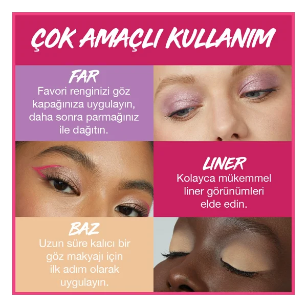 Maybelline Color Tattoo Eye Stix 24h Courageous Kalem Far - Görsel 5