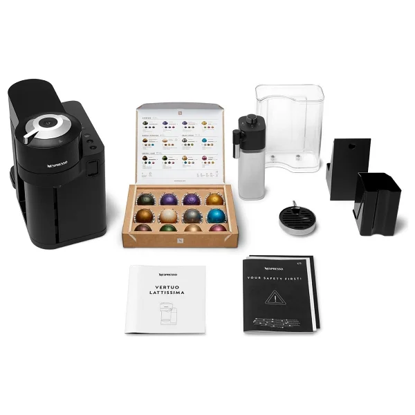 Nespresso Vertuo Lattissima Matte Black Kapsül Kahve Makinesi - Görsel 6