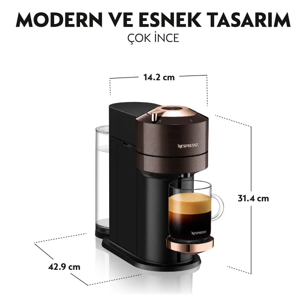 Nespresso Vertuo Next Premium Kapsül Kahve Makinesi - Görsel 8