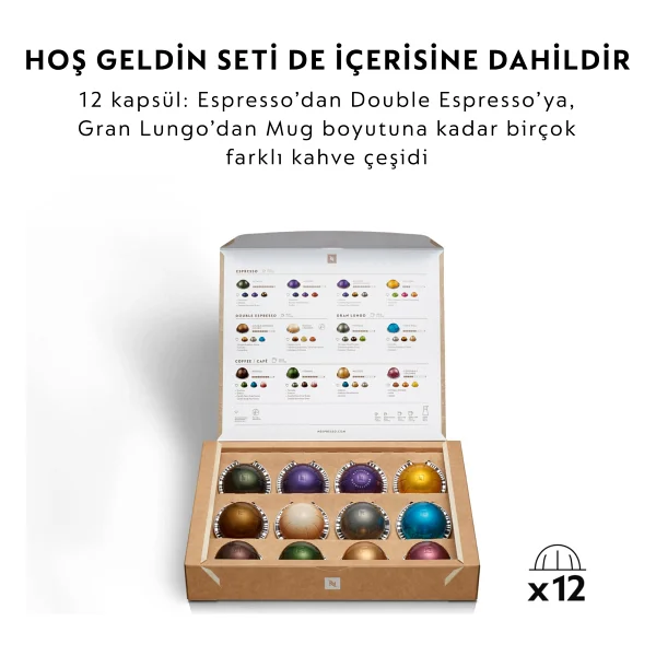 Nespresso Vertuo Next Premium Kapsül Kahve Makinesi - Görsel 9