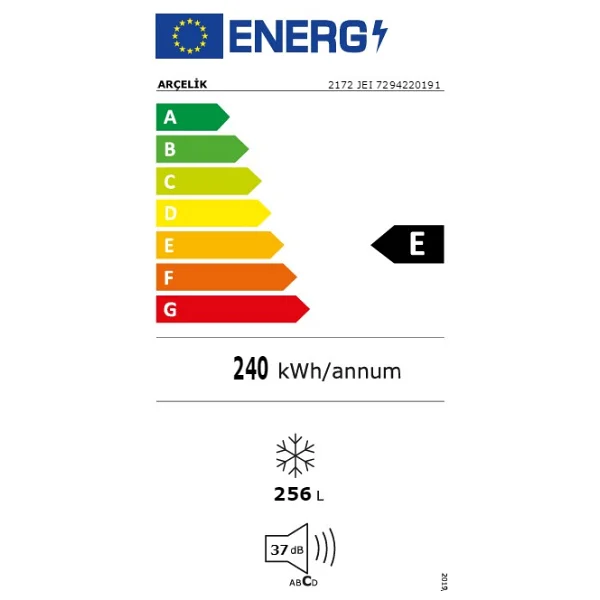 Arçelik 2172 Jeı 7 Çekmeceli Dikey No Frost Derin Dondurucu - Görsel 4