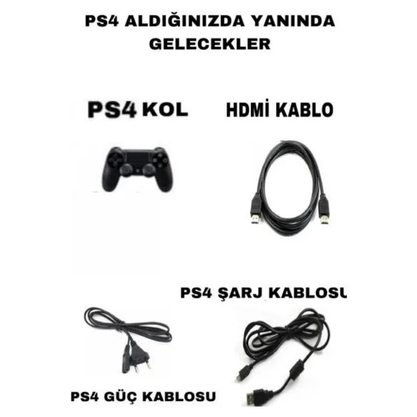 Sony Playstation 4 1tb + 1 Kol + 14 Dijital Oyun + 12 Aygaranti PS4 - Görsel 3