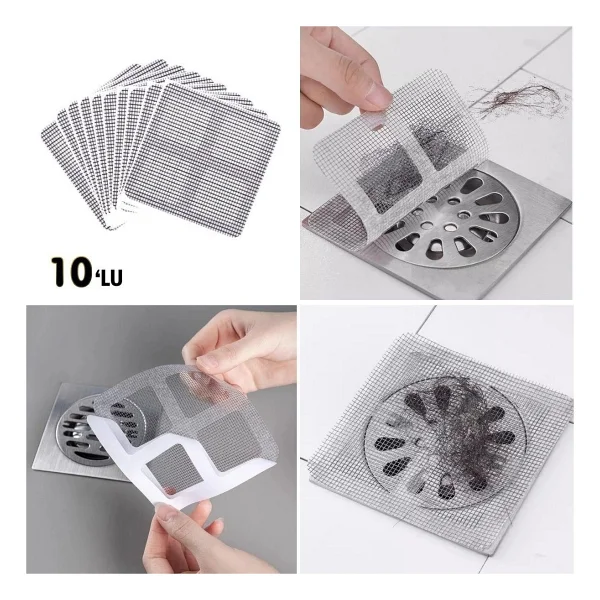 Buffer 10'lu Banyo Ve Mıutfak Lavabo Koku Önleyici Ve Haşere Böcek Önleyici Gider Filtresi - Görsel 6