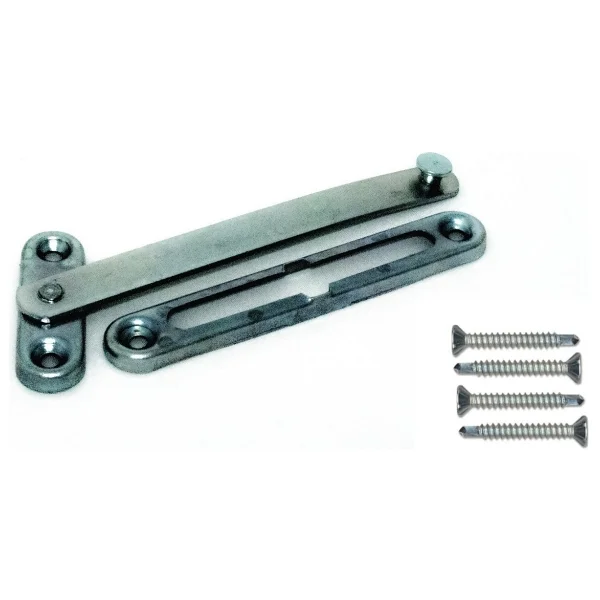 Huzuraks Vasistas Pencere Kilidi Pvc Pimapen Kapı Pencere Gizli Çocuk Emniyet Kilidi Anahtarsız 13cm 1adet - Gri - Görsel 2