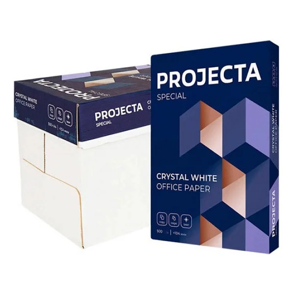 Projecta A-4 Beyaz Fotokopi Kağıdı 80 Gr 5000 Sayfa Ve Üzeri 500 Lü 5 Li Paket - Görsel 2