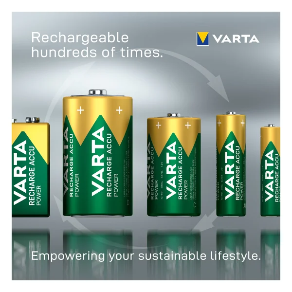 Varta 56706 2100 mAh 4'lü Şarjlı Aa Kalem Pil - Görsel 5