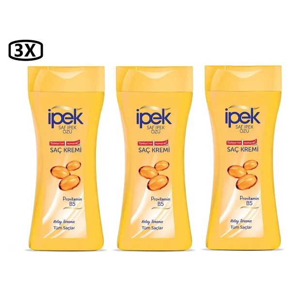 İpek Provitamin B5 480 Ml 3 Adet Saç Kremi - Görsel 4