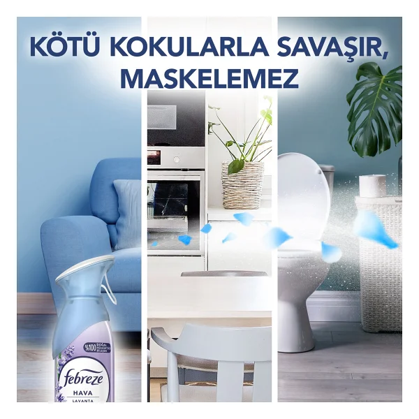 Febreze Aerosol Oda Kokusu 185 Ml - Görsel 6