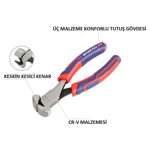 Workpro Wp231147 160 Mm Kerpeten - Görsel 3