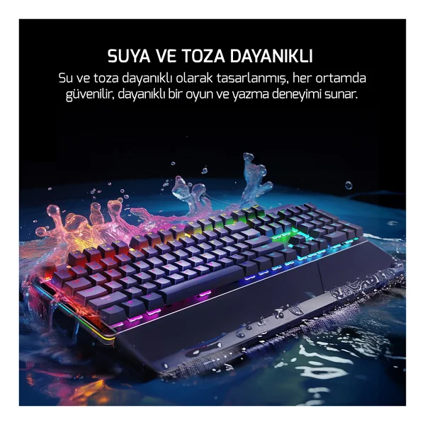 Gamepower Calypso V2 RGB Blue Switch Kablolu Mekanik Oyuncu Klavyesi - Görsel 4