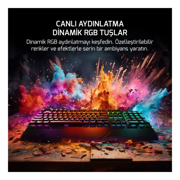 Gamepower Calypso V2 RGB Blue Switch Kablolu Mekanik Oyuncu Klavyesi - Görsel 5