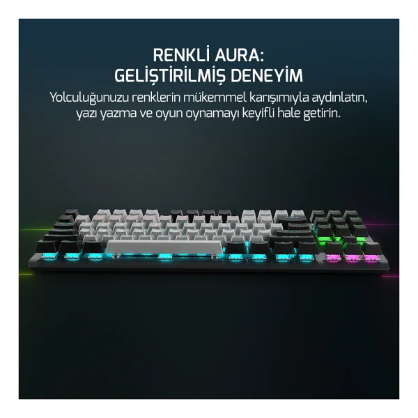 Gamepower Eva 3 Tkl Red Switch Kablolu Mekanik Oyuncu Klavyesi - Görsel 4