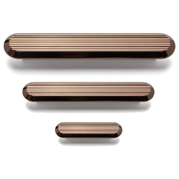 System Line-Çizgili Kulp Rose Renk 320 Mm - Görsel 2