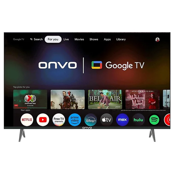 Onvo 55ovf9000uq 4K Ultra HD 55" 140 Ekran Uydu Alıcılı Google Smart QLED TV - Görsel 2