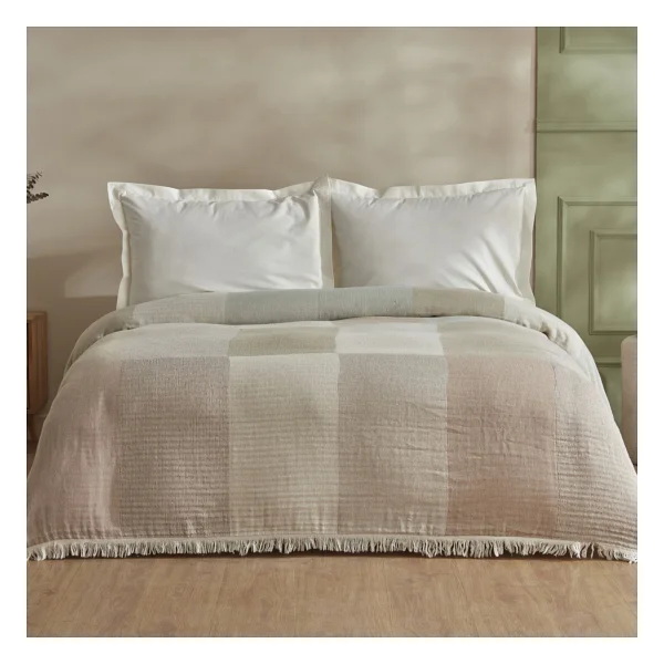 Karaca Home Cube Müslin Çift Kişilik Pike - Görsel 6