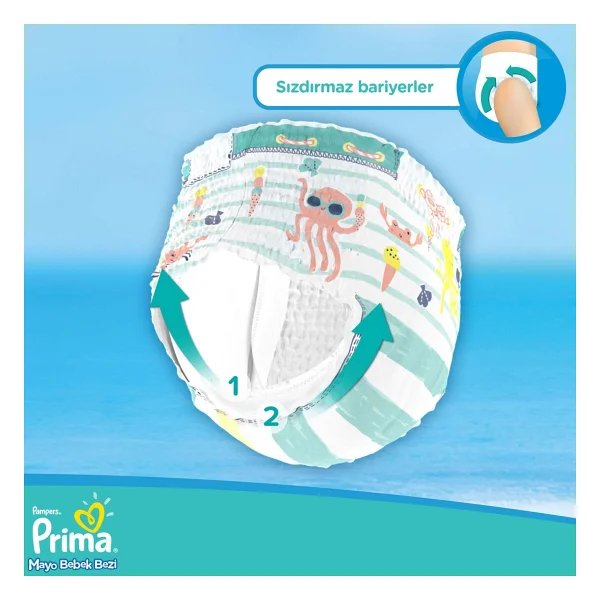 Prima 4-5 Beden 9-15 Kg 11'li Mayo Bez - Görsel 7