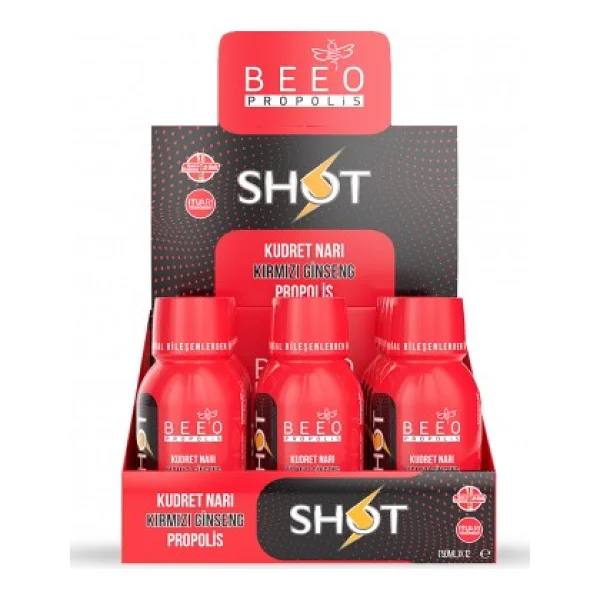 Bee'o Kudret Narı Ginseng Shot Propolis 50 Ml 12'li - Görsel 9