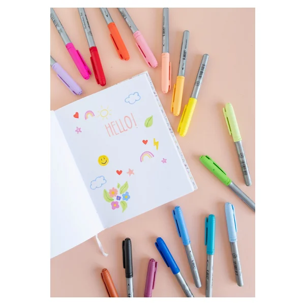Bic Permanent Markör 5'li - Görsel 6