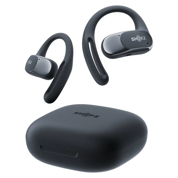 Shokz Openfit Air Siyah TWS Open Ear Bluetooth Kulaklık - Görsel 2
