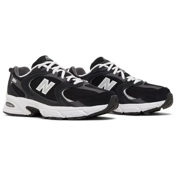 New Balance 530 Mr530cc Siyah-Gri Spor Ayakkabı - Görsel 5