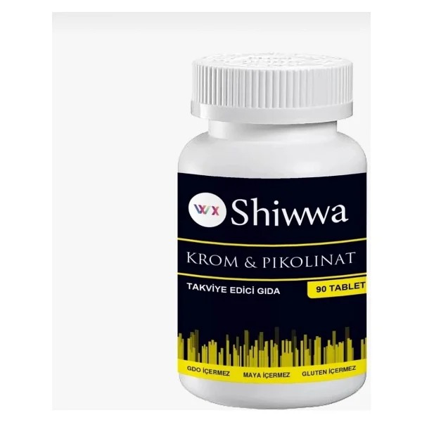 Shiwwa Krom Pikolinat Vitamin Takviyesi - Görsel 2