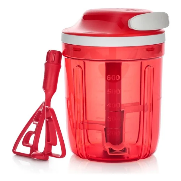 Tupperware Supersonic Manuel Rondo 750 Ml - Kırmızı - Görsel 2