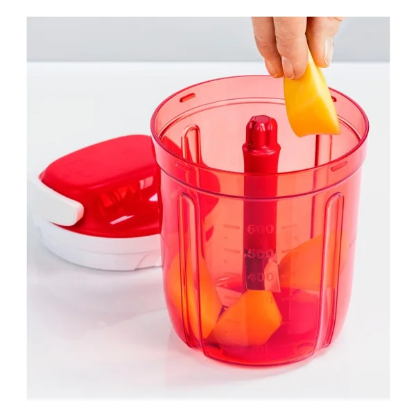 Tupperware Supersonic Manuel Rondo 750 Ml - Kırmızı - Görsel 3