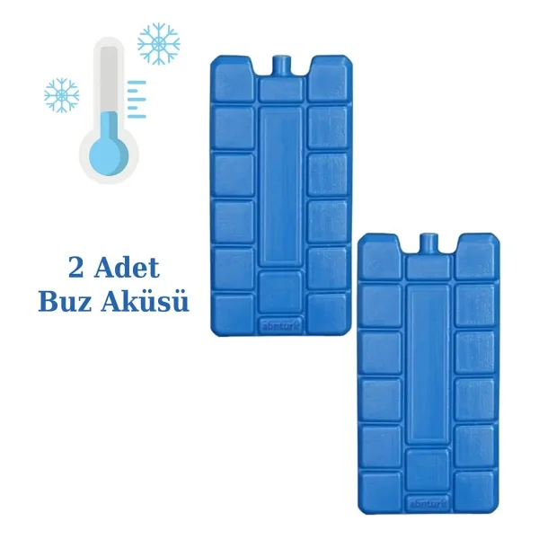 Ns Reliable Buz Aküsü Kasedi Ice Box Soğuk Zincir - 2 Adet - 400 Ml - Mavi - Görsel 3