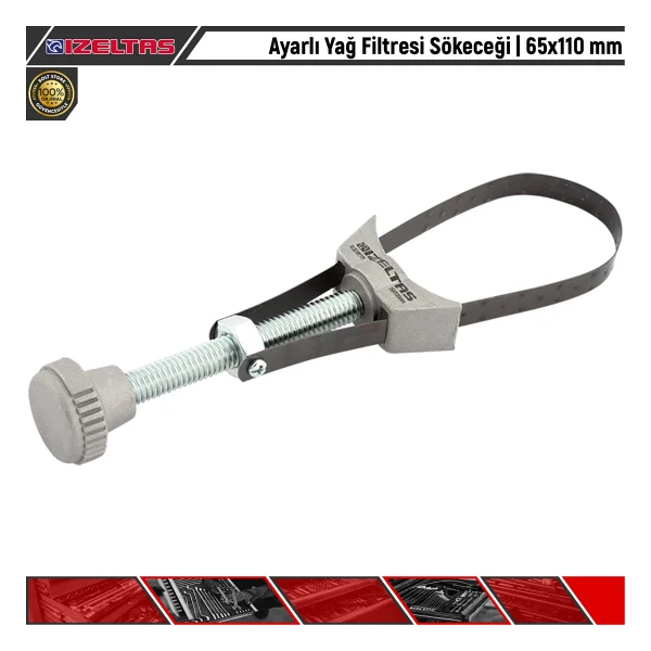 İzeltaş Ayarlı Yağ Filtresi Sökeceği 65x110 Mm - Görsel 3