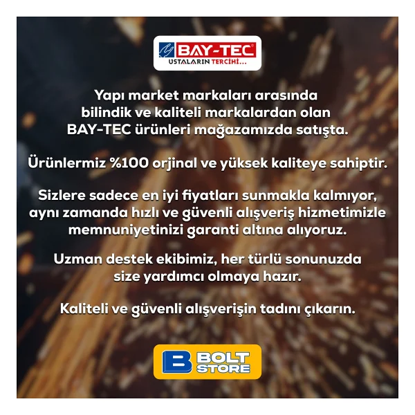Bay-Tec Zincirli Ahşap Testere 180 X 22 Mm - Görsel 2