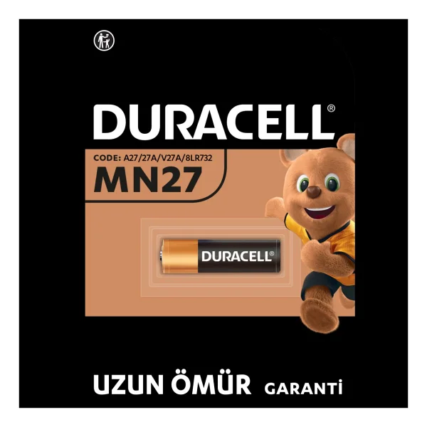 Duracell Mn27 12v Alkalin Pil - Görsel 2