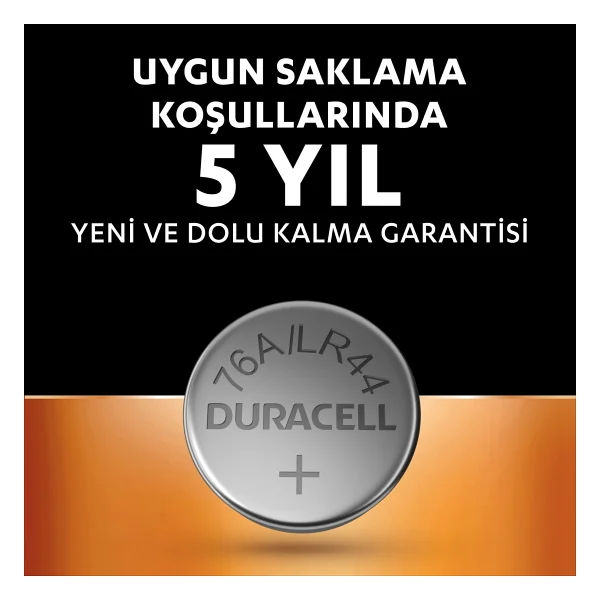 Duracell Lr44 4'lü Alkalin Düğme Pil - Görsel 7