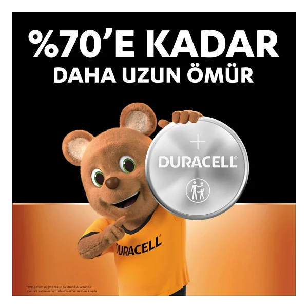 Duracell Cr2025 3v 2'li Lityum Düğme Pil - Görsel 8