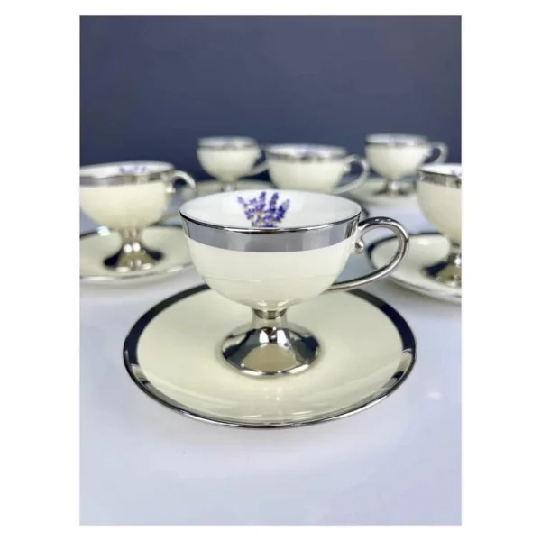 Acar Miranda Hxf-05177 6 Kişilik Kahve Fincan Takımı - Görsel 2