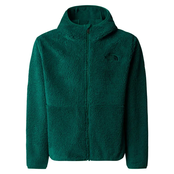 The North Face Campshire Nf0a89kbnl11 Kapüşonlu Tam Fermuarlı Çocuk Polar - Görsel 3