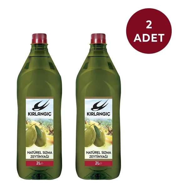 Kırlangıç Naturel Sızma Zeytinyağı 2 Lt X 2 - Görsel 5
