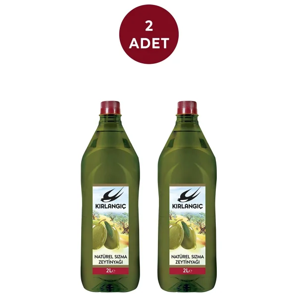 Kırlangıç Naturel Sızma Zeytinyağı 2 Lt X 2 - Görsel 3