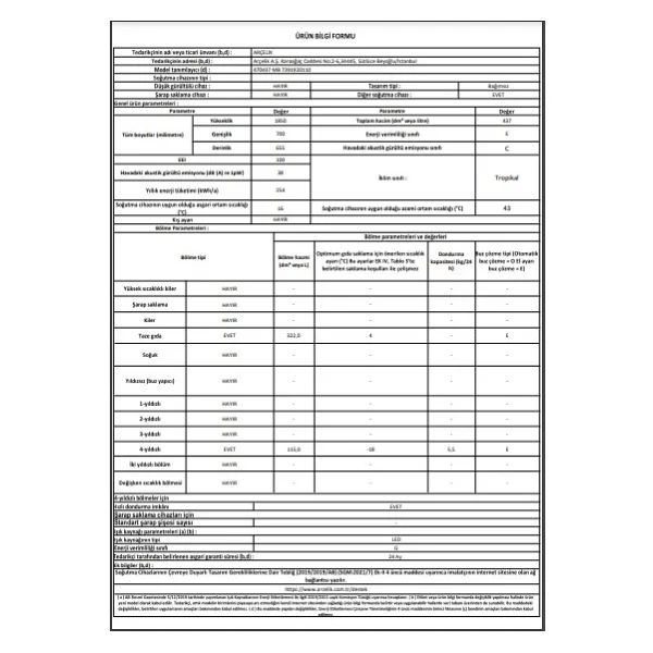 Arçelik 470437 MB Çift Kapılı Buzdolabı - Görsel 5