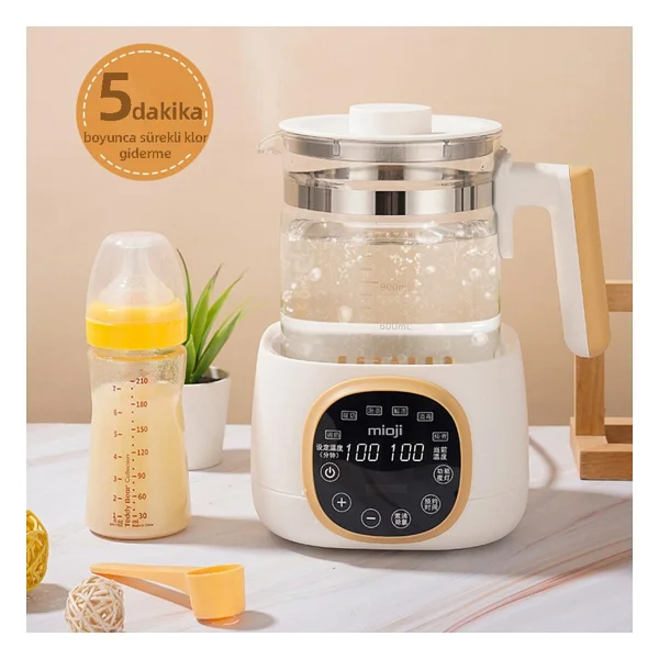 Mioji Mio K99 Çok Fonksiyonlu 600 W 1.3 Lt Cam Kettle - Görsel 5