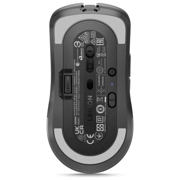 Lenovo Legion M600s RGB Makrolu Şarjlı Optik Kablolu/Kablosuz Oyuncu Mouse - Görsel 3