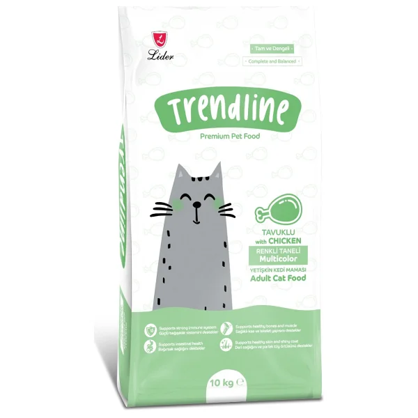 Trendline Multicolor 10 Kg Yetişkin Kedi Maması - Görsel 2