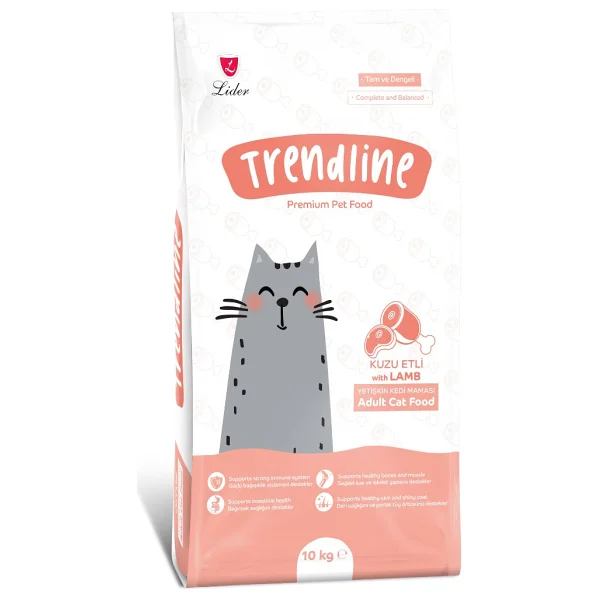 Trendline Kuzu Etli 10 Kg Yetişkin Kedi Maması - Görsel 3