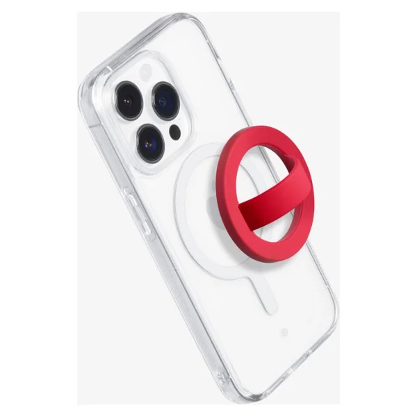 Spigen Nano Pop Afa07064 Kırmızı Magsafe Telefon Tutucu - Görsel 3