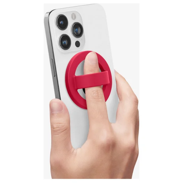 Spigen Nano Pop Afa07064 Kırmızı Magsafe Telefon Tutucu - Görsel 4
