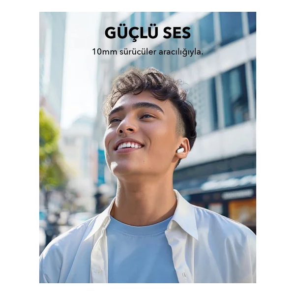 Anker Soundcore R50i Nc ANC TWS Beyaz Kulak İçi Bluetooth Kulaklık - Görsel 4