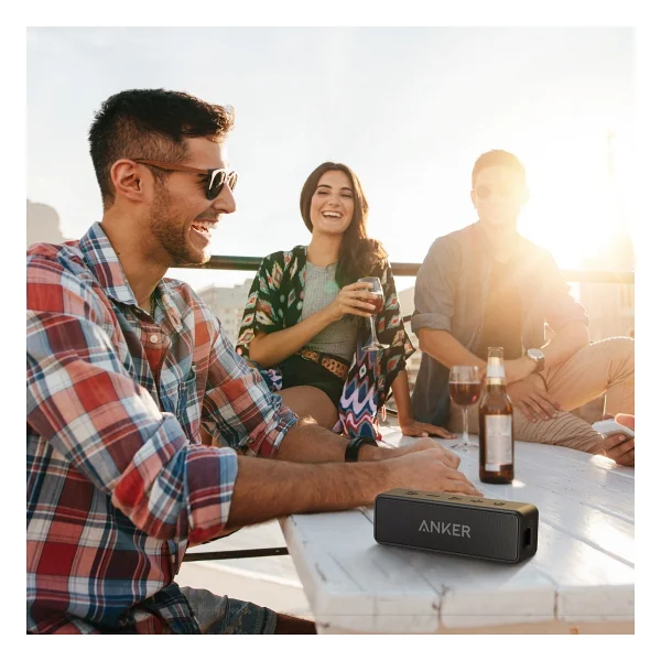 Anker Soundcore 2 Mavi Bluetooth Hoparlör - Görsel 7