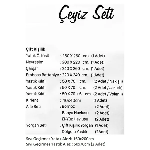 Özdilek Valioso Gümüş 27 Parça Çeyiz Seti - Görsel 3